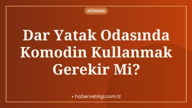 Dar Yatak Odasında Komodin Kullanmak Gerekir Mi?