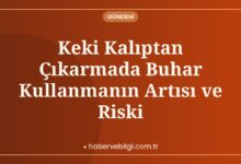 Keki Kalıptan Çıkarmada Buhar Kullanmanın Artısı ve Riski