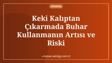 Keki Kalıptan Çıkarmada Buhar Kullanmanın Artısı ve Riski