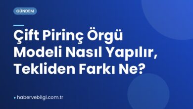 Çift Pirinç Örgü Modeli Nasıl Yapılır, Tekliden Farkı Ne?
